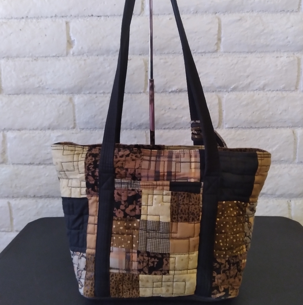 Donna Sharp Patchwork Shoulder/Tote Bag - Multico… - image 7